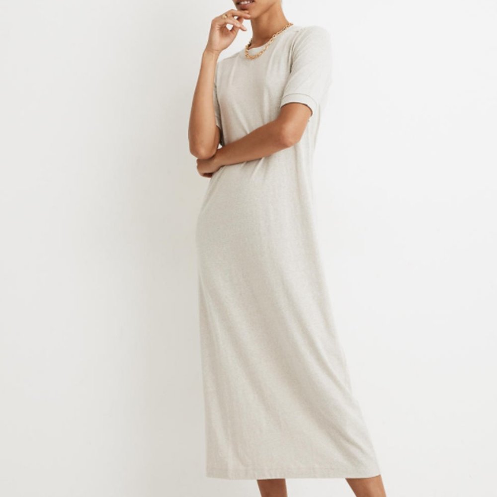 Madewell Midi Tee Shirt Dress